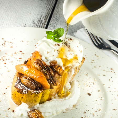 Pain Perdu with Syrup