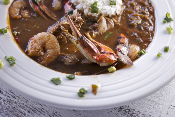 Seafood Gumbo: on of the most popular Cajun recipes from the coastal region of Louisiana. Seafood Gumbo: on of the most popular Cajun recipes from the coastal region of Louisiana.