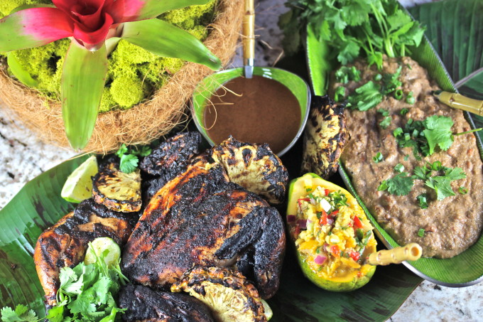 Creole Jerk Chicken recipe, the closest thing to a Cajun recipe in the islands.