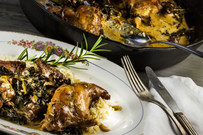 Mustard-Braised Rabbit is a classic Cajun recipe, too.
