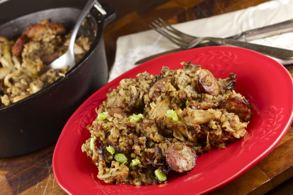 Cajun Pork Jambalaya is a defining recipe of Cajun cooking.