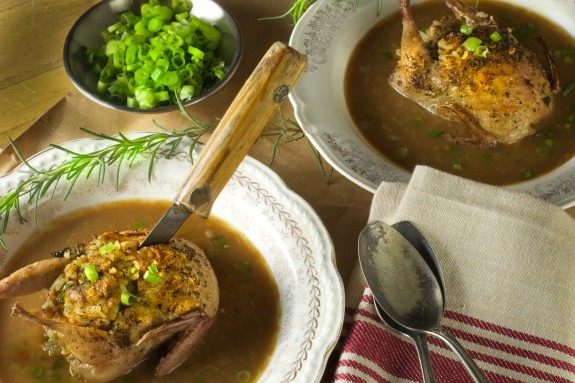 Stuffed Quail Gumbo