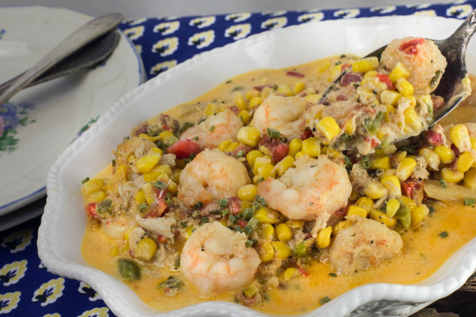 Corn Macque Choux Spoon