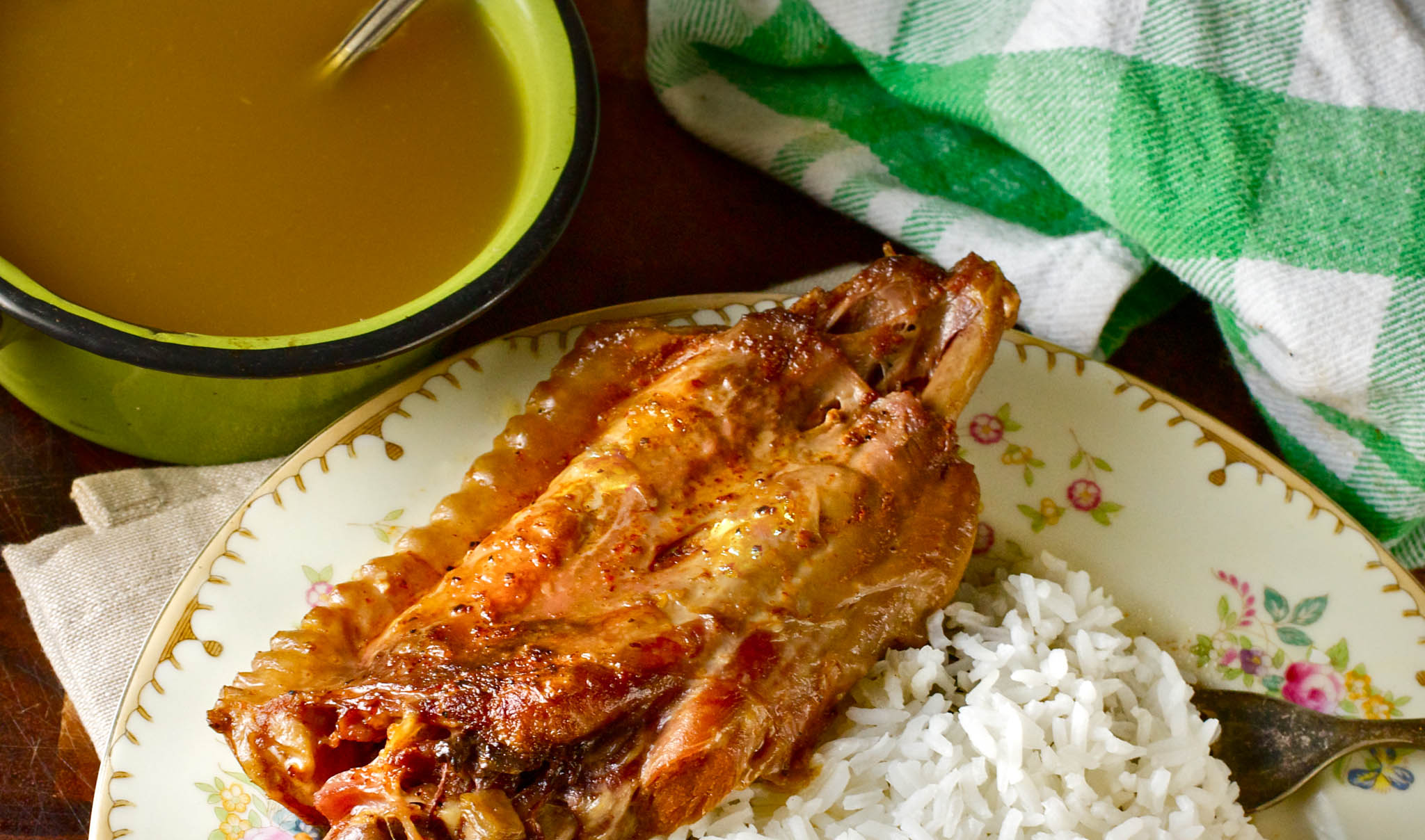 Stuffed Turkey Wings is a traditional Creole roots recipe.