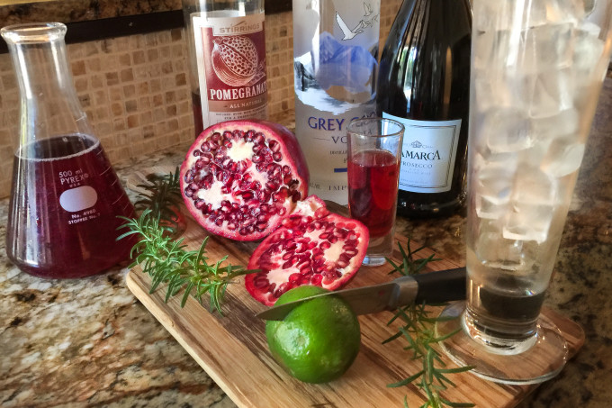 Pomegranate Spritzer Ingredients