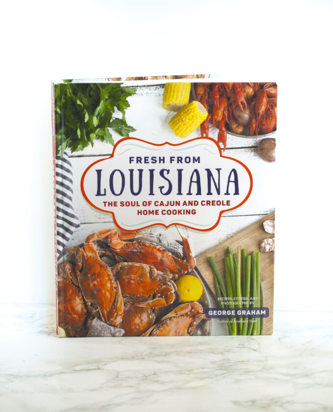 With over 100 recipes and full-color photos, this cookbook focuses on the seasons of Louisiana. (Photo credit: George Graham)