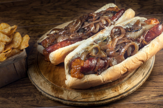 New Orleans-Style Hot Dogs : The Big Easy gourmet sausage