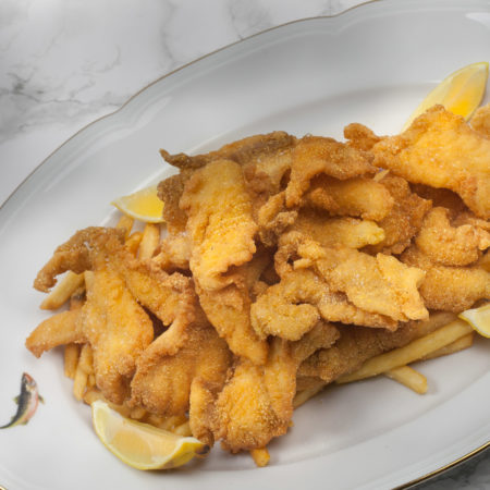 Crispy fried catfish at its best. (All photos credit: George Graham)