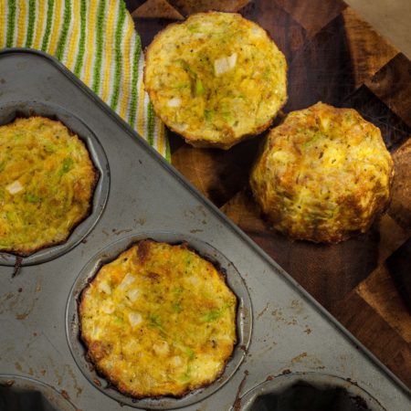 Baked golden brown, these Savory Mirliton Muffins are cheesy, and oh so easy. (All photos credit: George Graham)