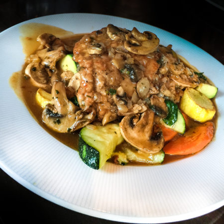 With a velvety sauce, this Chicken Marsala defines classic Italian cooking.  (All photos credit: George Graham)