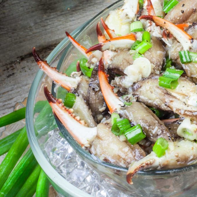 Zesty flavors combine in my easy recipe for Crab Claw Sensation.