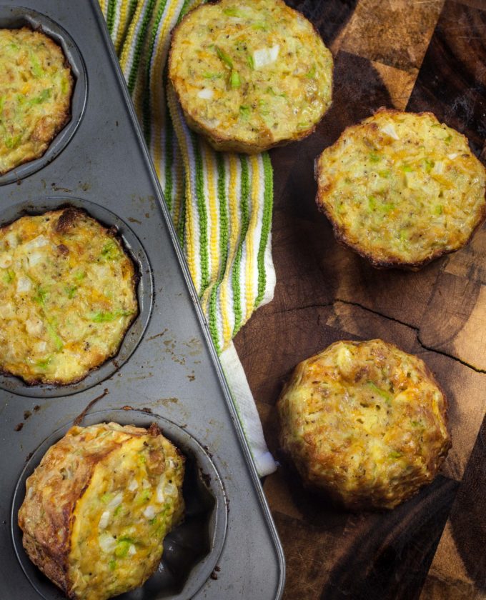 Mirliton makes a delicious savory muffin.