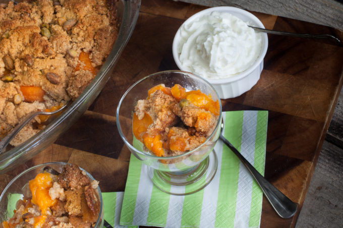 Apricot Pistachio Cobbler Apricot Pistachio Cobbler recipe
