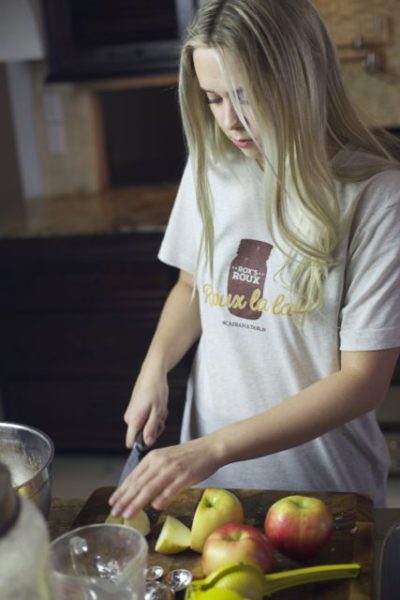 Lo's Apple Pie prep Prepping is easy with Lo's Apple Pie recipe.