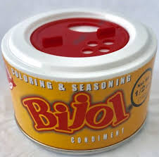 Bijol Seasoning is sold in most Latin groceries.