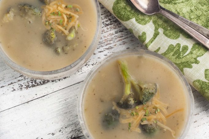 Comforting and cozy—Potato and Broccoli Soup. (All photos credit: George Graham)