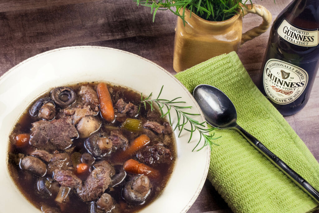 Guinness Beef and Mushroom Stew Acadiana Table
