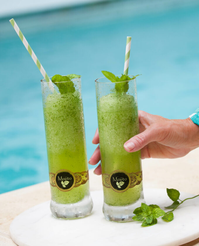 Cool and refreshing, this Frozen Mojito is the perfect summer cocktail.