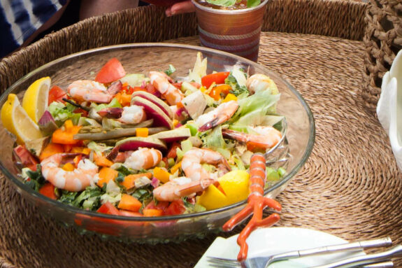 The Best Summer Shrimp Salad Recipe - Peacock Ridge Farm